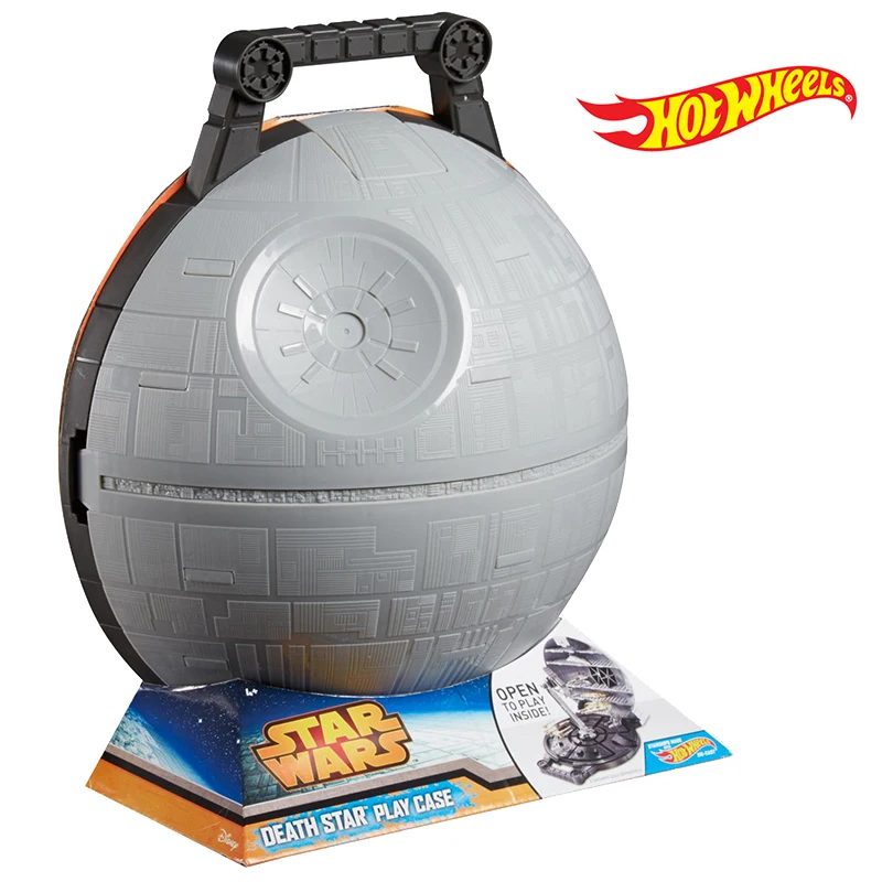 

Hot Wheels CGN73 Star Wars Rogue A Death Star Play Case Store Display And Play With Star Wars Starships Toy Boys Birthday Gift