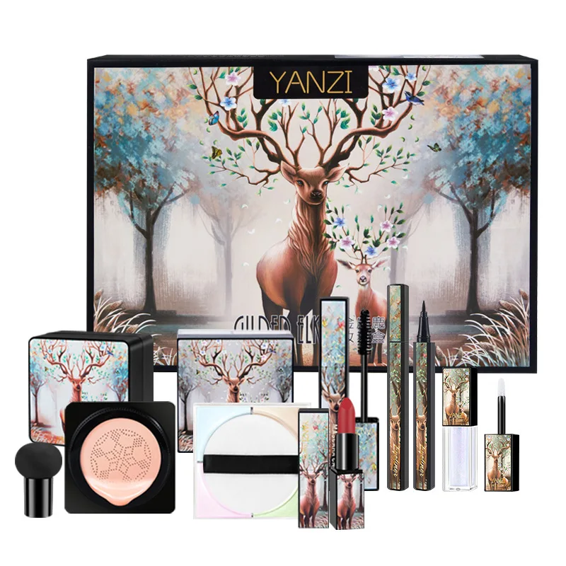 

7/5 Elk Makeup Sets Gift Box Cosmetics make up for daily use Cream Concealer Valentine's Day Party Christmas cosmetic Kit gift