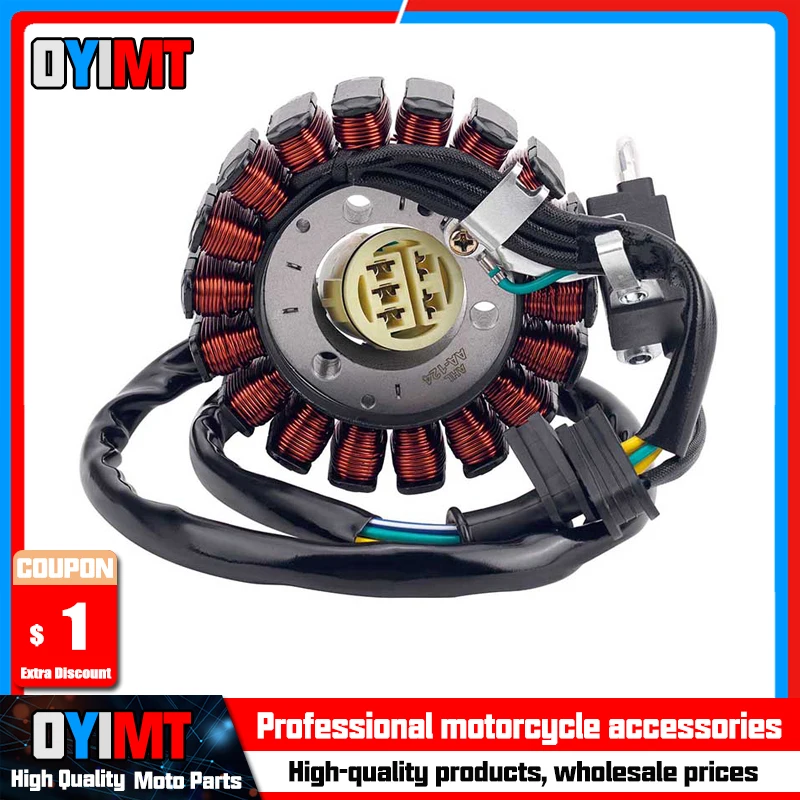 Мотоциклетный квадроцикл, генератор, катушка статора Comp для Honda TRX350FE TRX 350 FE Rancher 4x4 ES ATV 2001-2006 31120-HN5-M01