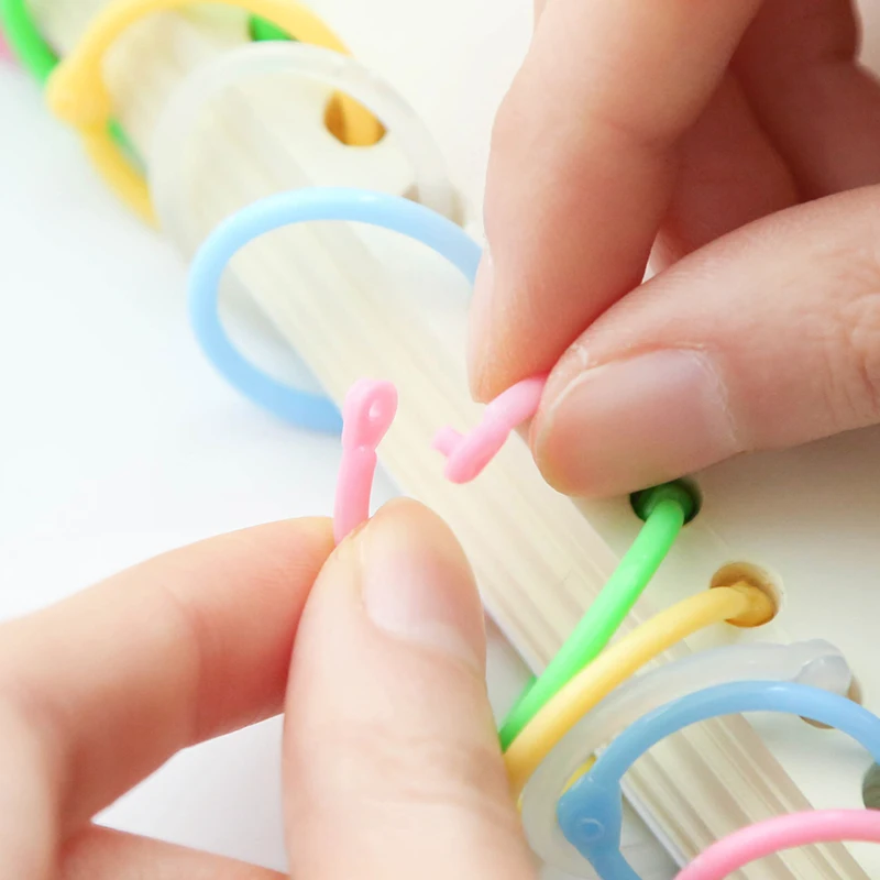 

2-12 шт., пластиковые круглые кольца, альбомы сделай сам, кольца для скрепления книг с вкладными листами, кольца для ключей, офисные и школьные ...