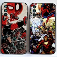 marvel avengers phone cases for xiaomi redmi 7 7a 9 9a 9t 8a 8 2021 7 8 pro note 8 9 note 9t carcasa back cover coque funda