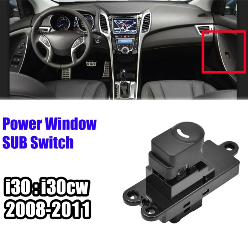 

Переключатель окна заднего питания для Hyundai I30 I30CW 93580-1Z000 935801Z000 935802L010