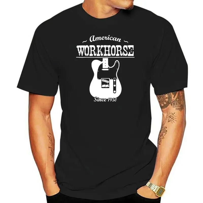 

American Workhorse Since 1950 Telecaster Electric Guitar T-Shirt