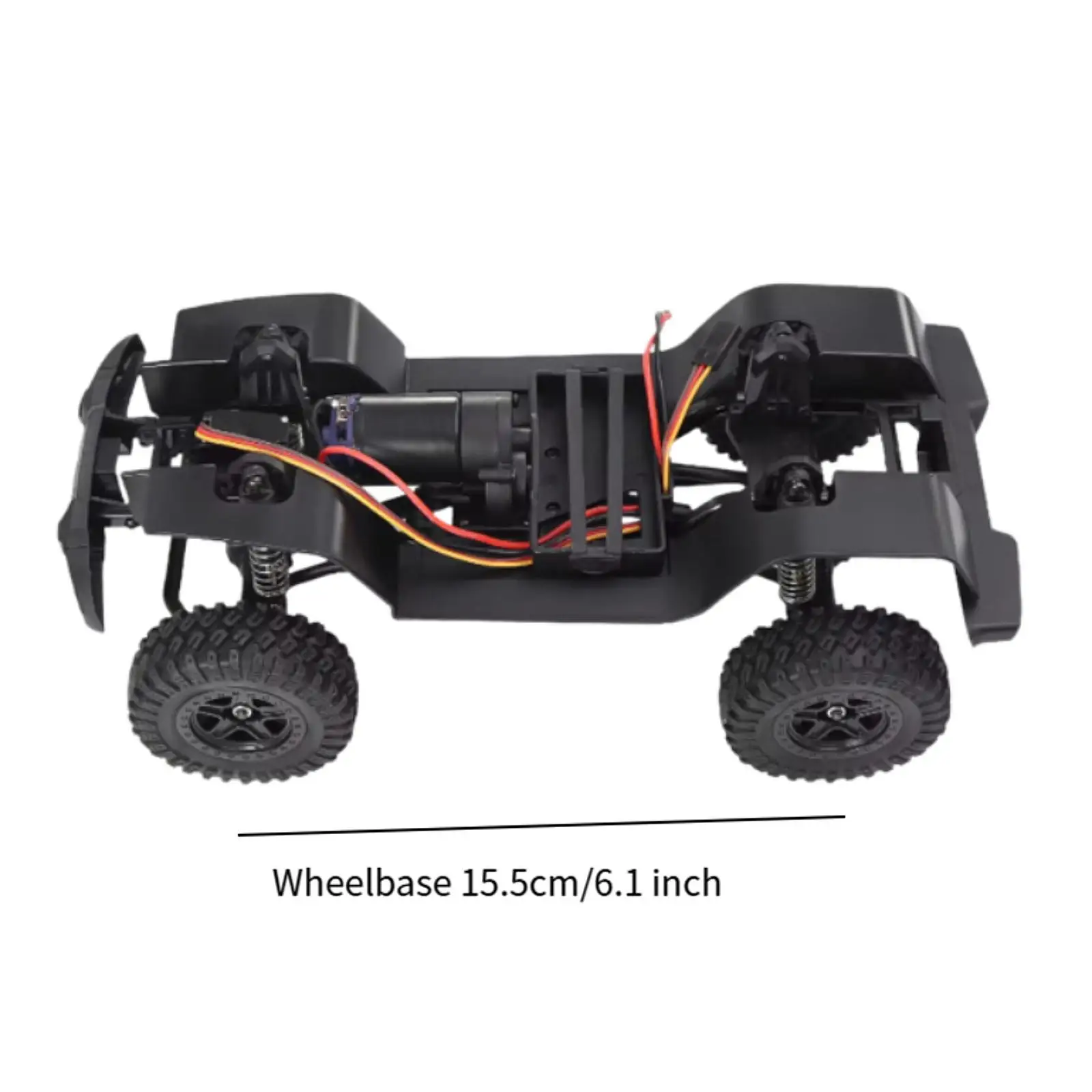 1:18 RC рама шасси колесная база в сборе 155 мм металлические детали Ax8560 модель
