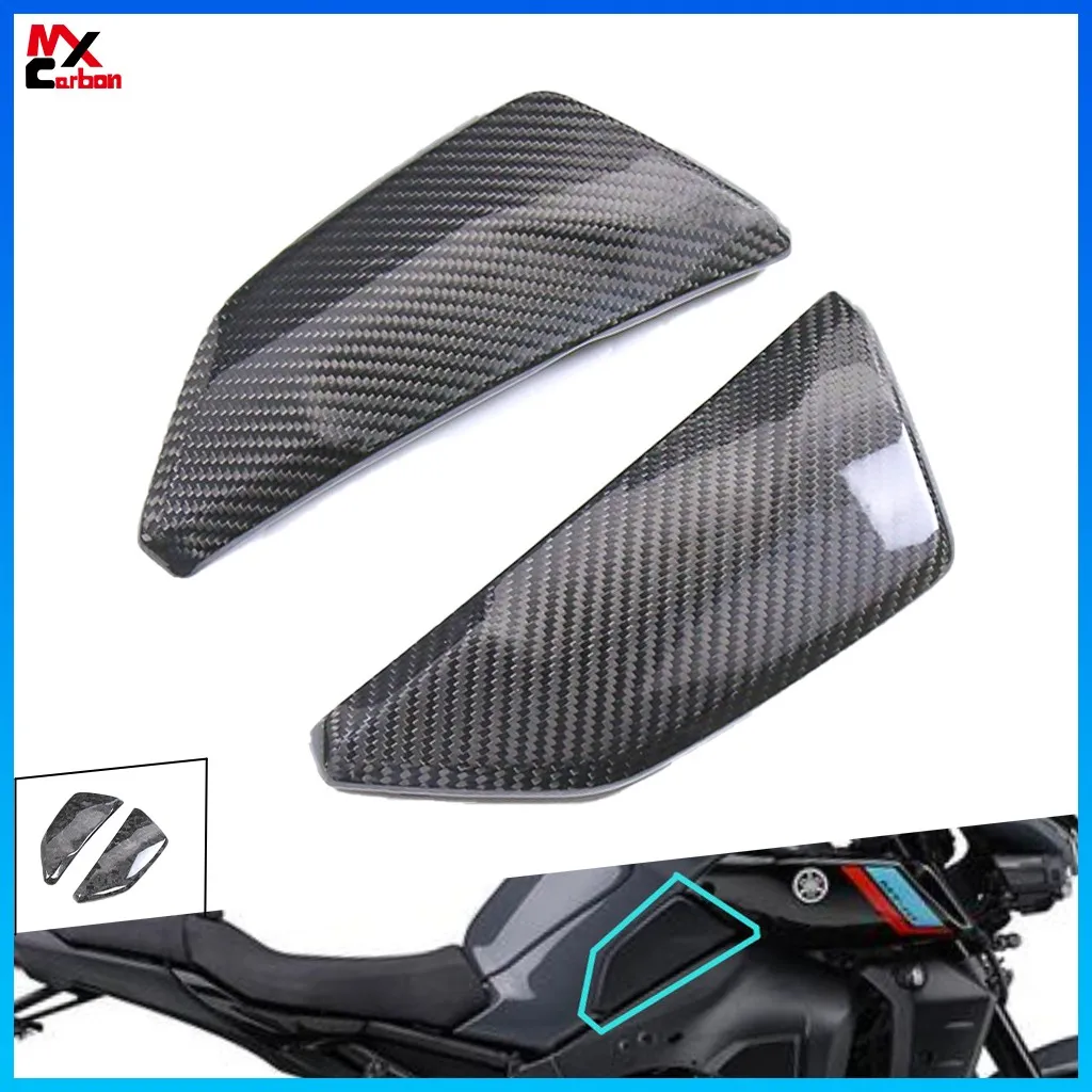 

For Yamaha MT10 FZ10 2022 2023 Motorcycle Tank Side Panels Cover Fairing Full Carbon Fiber Modification Accessories