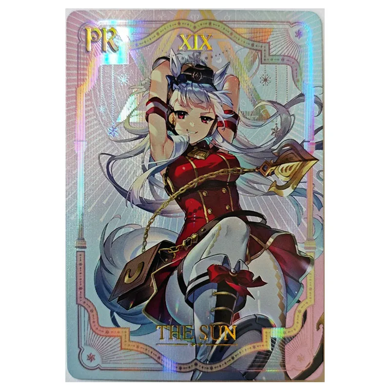 Аниме История Богини Редкая PR Коллекционная карта Черный Волшебник Девушка