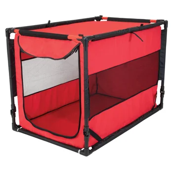 Vibrant Life Large Portable Dog Kennel, Red Dog Bed Pet Supplies Sofa Bed Dog Beds for Medium Dogs Dog House 1