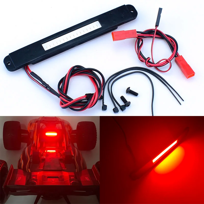 Для 1/6 Traxxas RC Car XRT 8S 4WD Buggy светодиодный красный стоп-сигнал крепление лампы с