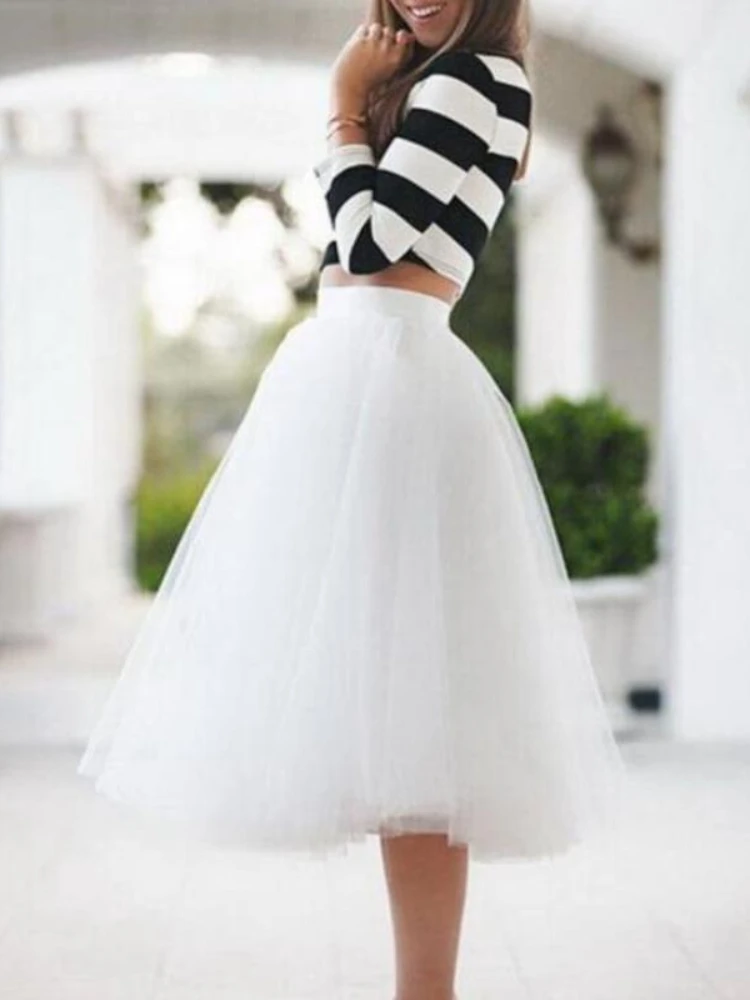 

Tulle Princess Skirts Pink Puff Womens 2022 Lolita Jupe Mesh Ball Gown Ballet Girl 5XL Big Size Black Wedding Party Dance Wear