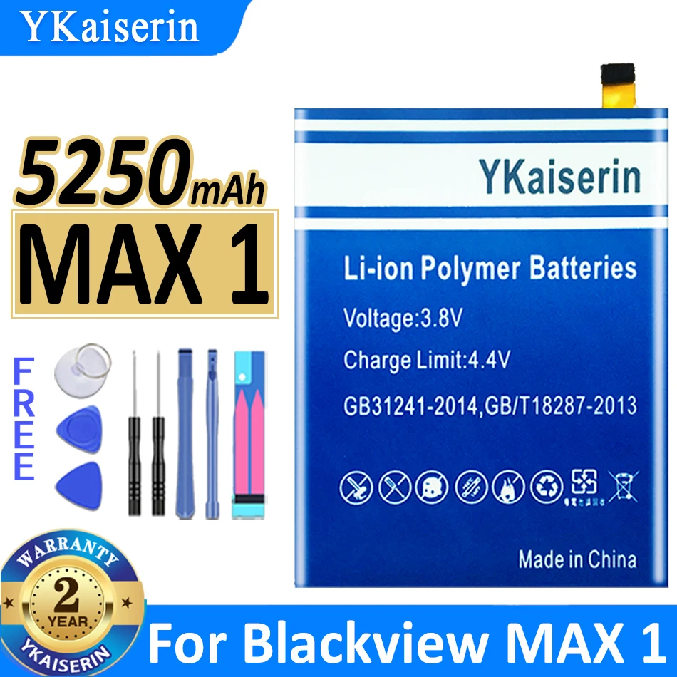 Аккумулятор для Blackview BV6000S BV5000 BV9600 BV5900 BV9100 P2Lite BV2000S MAX1 P6000 BV5100 E7S BV5500Plus BV6900 BV6100 R6