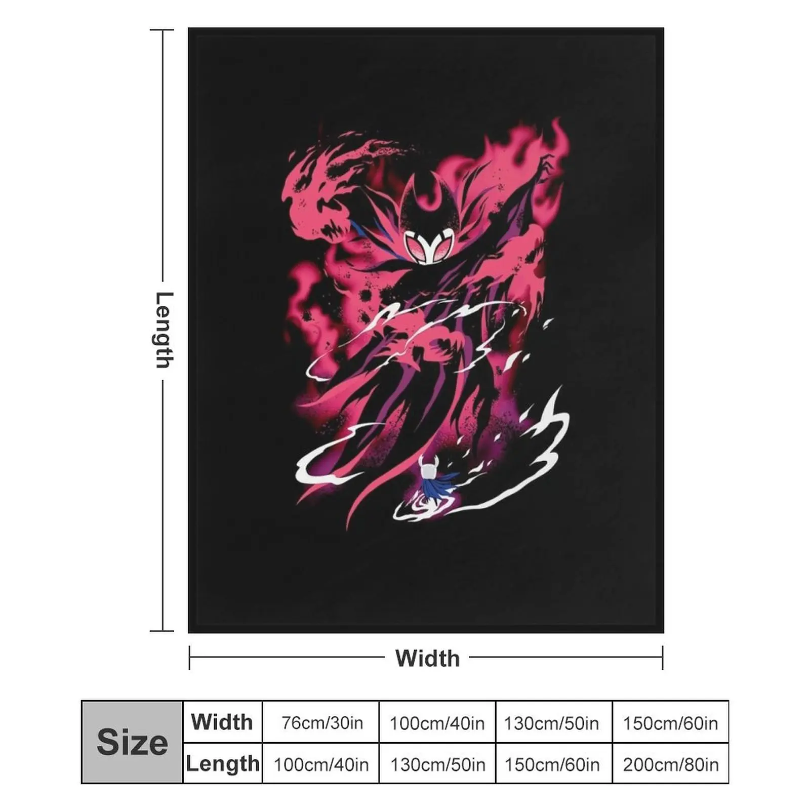 Одеяло ERPGroup Hollow Knight Merch Troupe Master дорожные одеяла и для Хэллоуина Retros