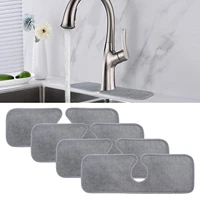 faucet absorbent mat sink splash guard microfiber microfiber faucet splash catcher water drying pads for kitchen bathroom