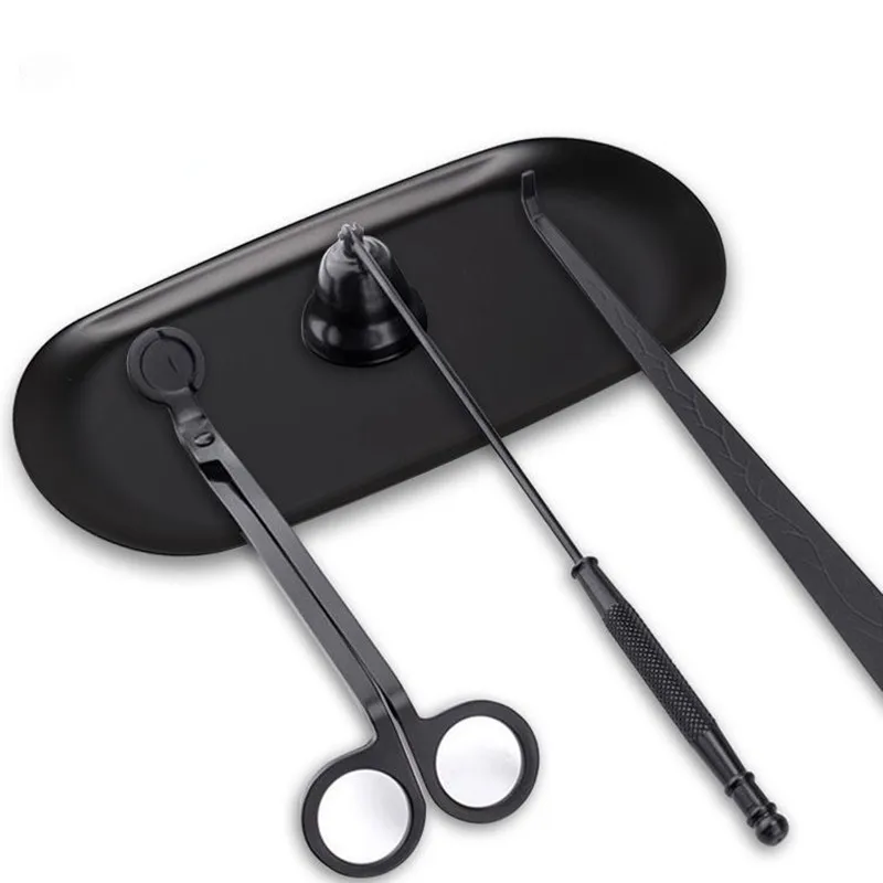 3 шт. триммер для фитилей ножницы огнетушитель крючки аксессуары свечей набор