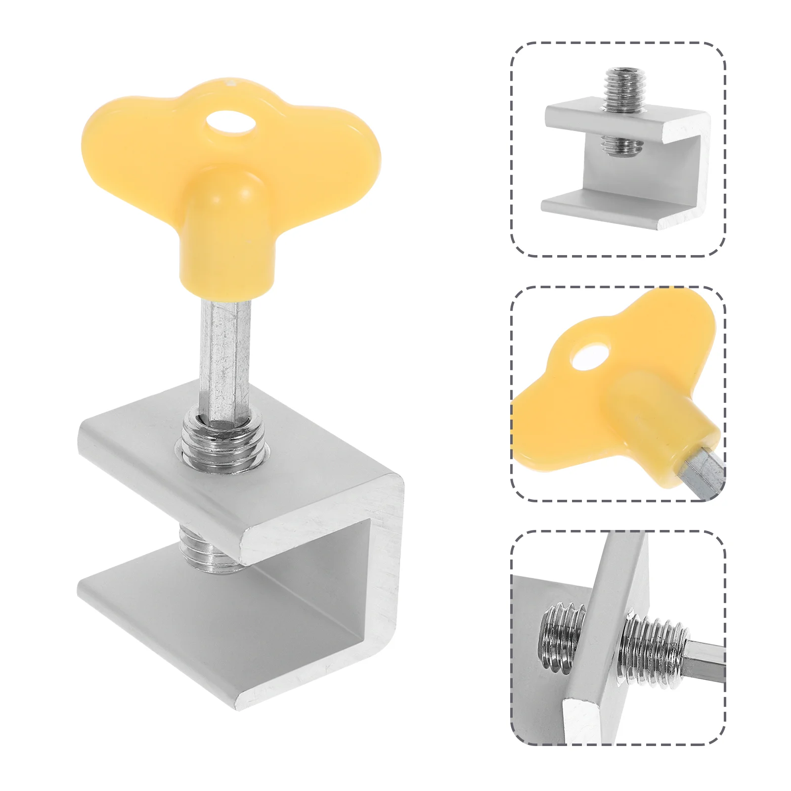 

6pcs Window Lock Sliding Door Window Stopper Adjustable Window Security Lock