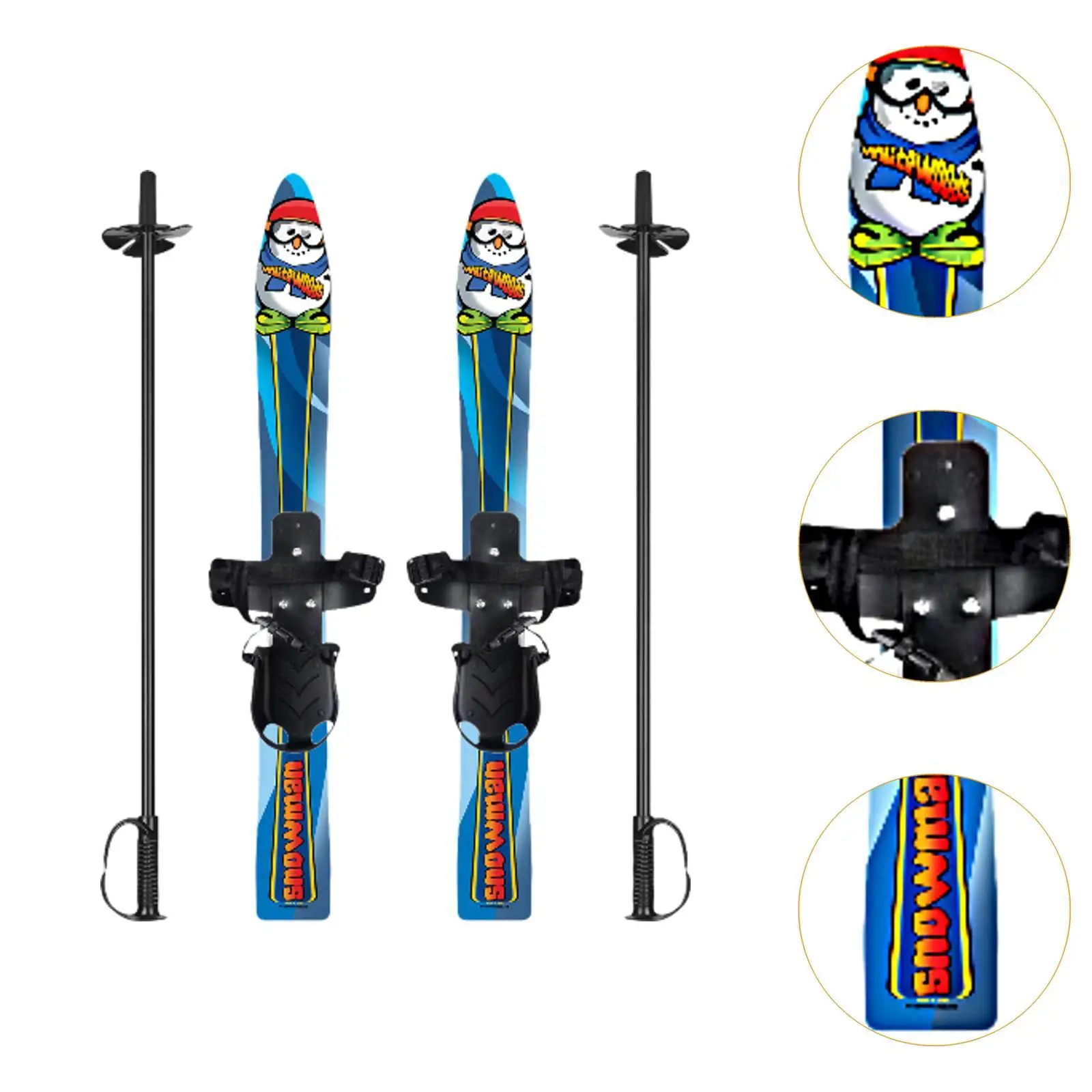 Сноуборди и палки для мальчиков девочек детская зимняя доска с универсальными