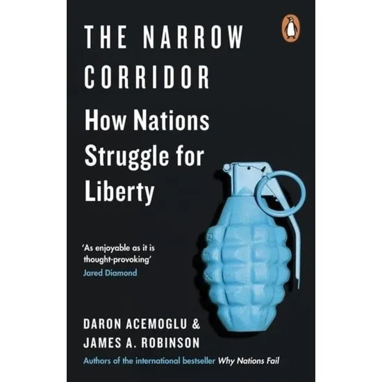 

Узкий коридор Daron Acemoglu Английские книги весы Английские книги