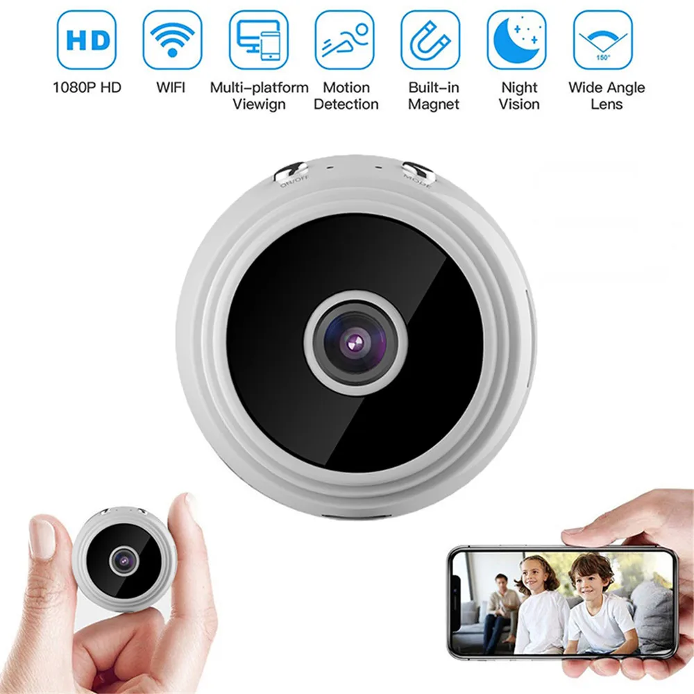 Купи A9 Mini Surveillance Cameras With Wifi 1080p Hd Mini Camera Sensor Night Vision Camcorder Web Video Surveillance Smart Life Home за 197 рублей в магазине AliExpress