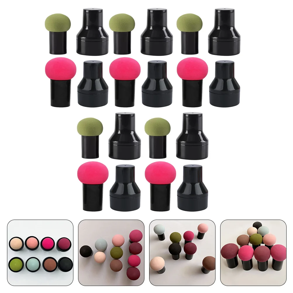 

10 Sets Wet and Dry Cosmetics Pads Girl Makeup Pads Makeup Puffs Supplies