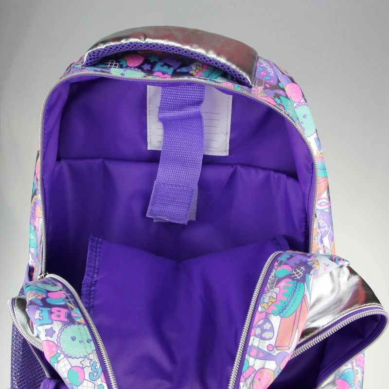 Australia Original Smiggle Children's Schoolbag Girls 16th Anniversary Sequin Cake Backpack 7-12 Years 16 Inches