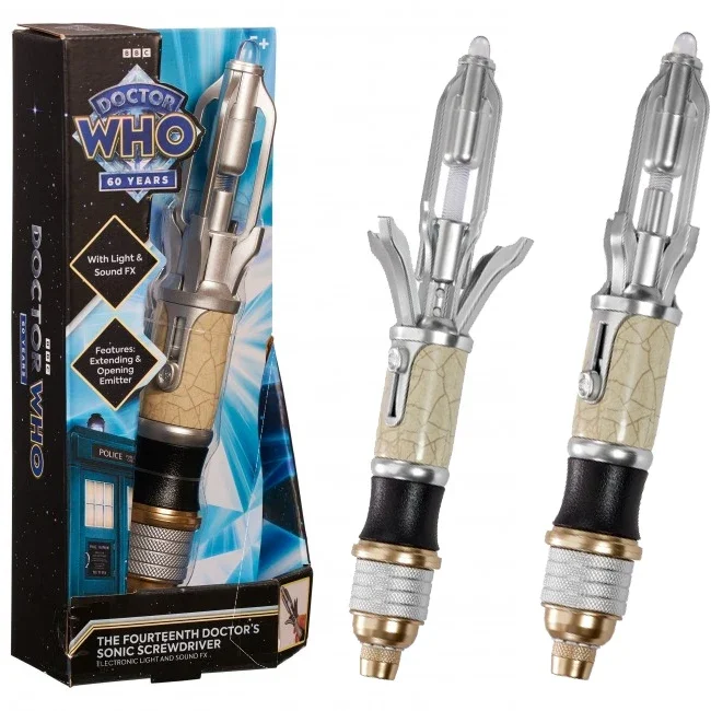 Звуковая отвертка The 14th Doctor's 12th Doctor Who Go Years Sonic со светом и звуками