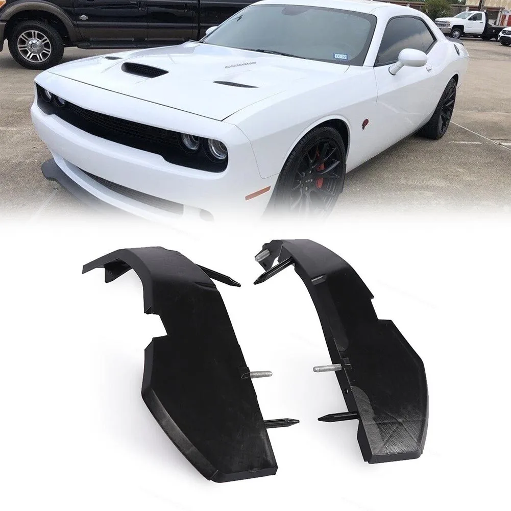 

2pcs Front Right&LEFT Retainer Bumper Bracket Support 68375013AA 68259546AA 68375014AA 68259547AA For Dodge Challenger 2015-21