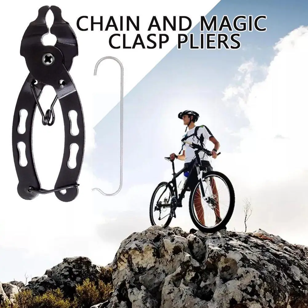 

Bicycle Chain Checker Buckle Pliers Mini Bike Chain Release H2N5 Quick Bike Chain Cycling Gauge Link Magic Kit Tools Calipe N9I1