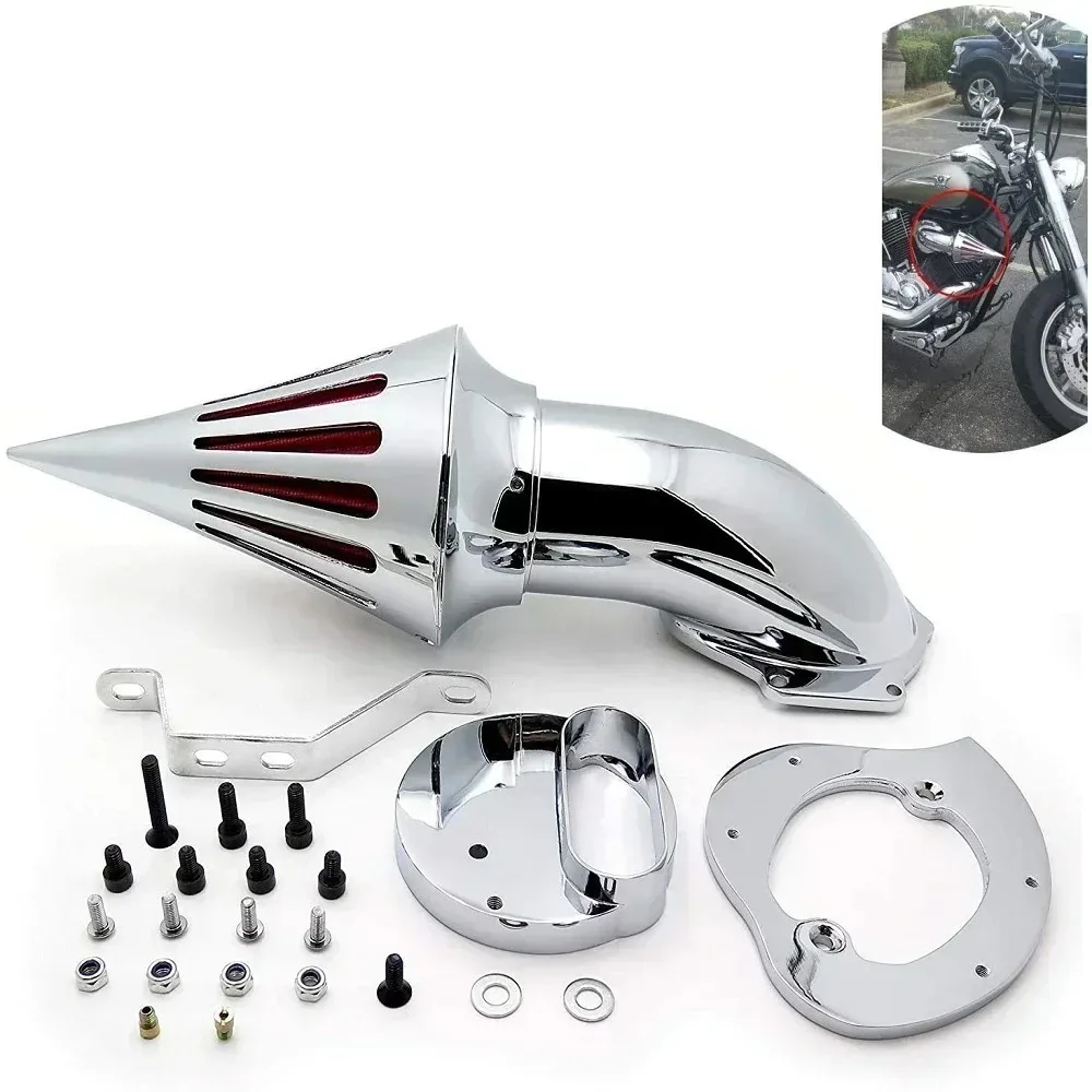 Фильтр воздухоочистителя мотоцикла для Yamaha 1999-2012 V-Star 1100 Dragstar XVS1100 CHROMED (art.: 3920d3e55a484) - 3920d3e55a484