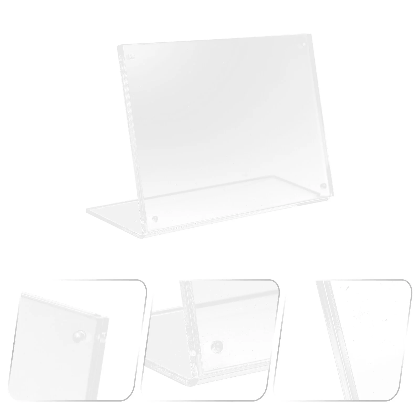 

Storage Rack Acrylic Table Signs Holder Stands Display Menu Holders Top Wedding