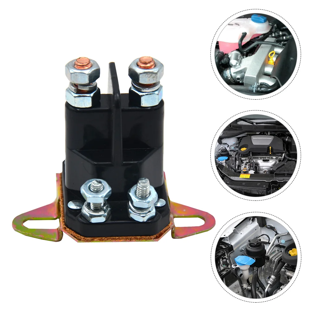 

1Pc Solenoid Premium Portable Professional Useful Starter Solenoid Electric Solenoid for Vehicle Car