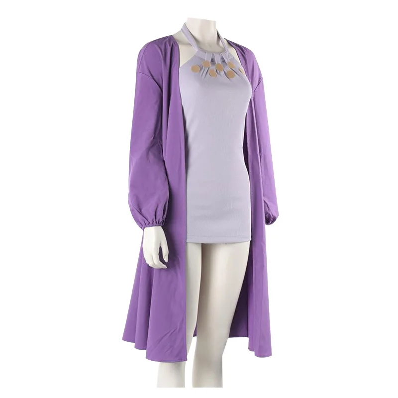 Японское аниме мультфильм One Piece Робин косплей костюм для девушек летнее