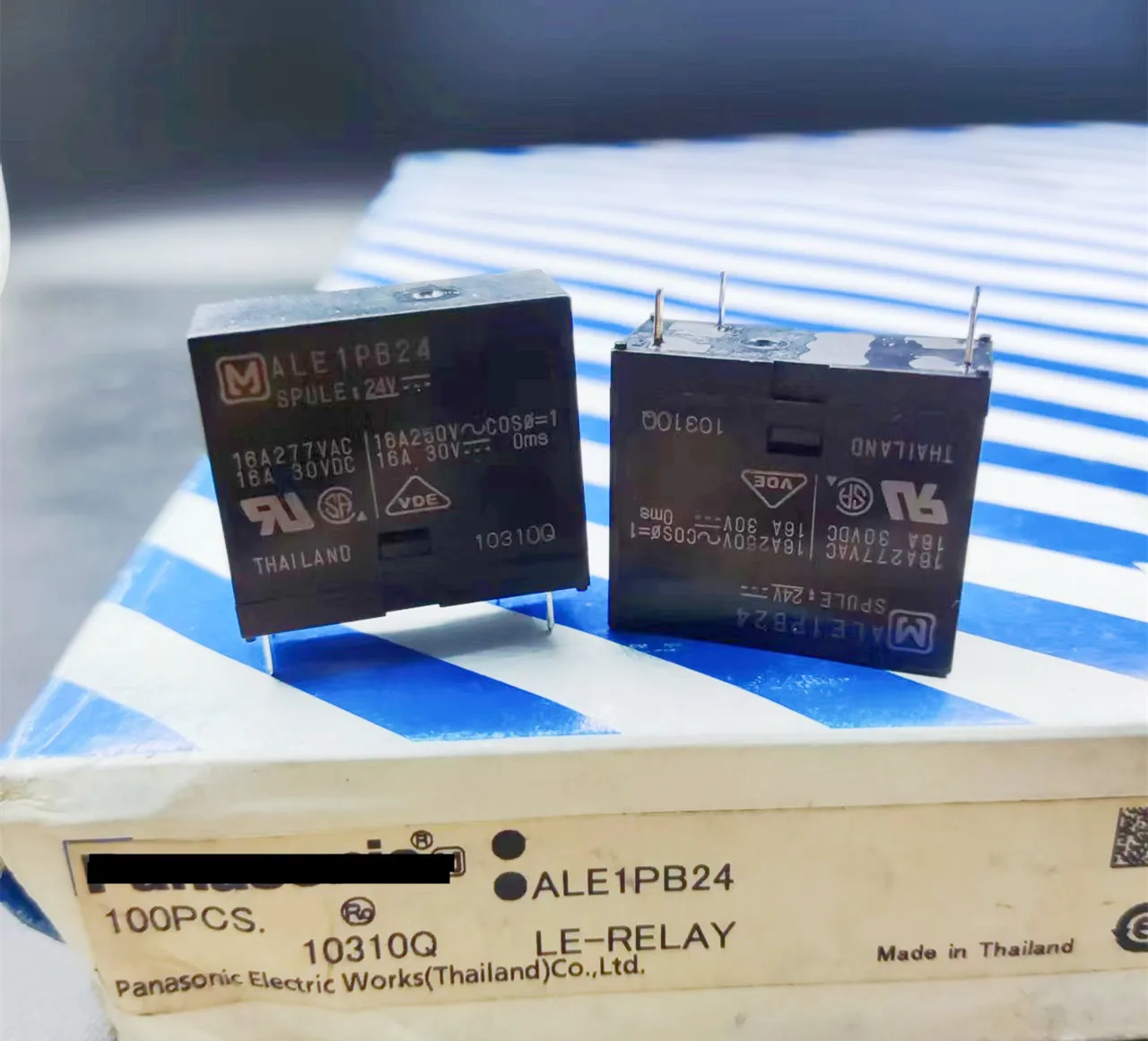 10 шт./лот 100% новое оригинальное реле ALE1PB24 24VDC 4PIN 16A 250V