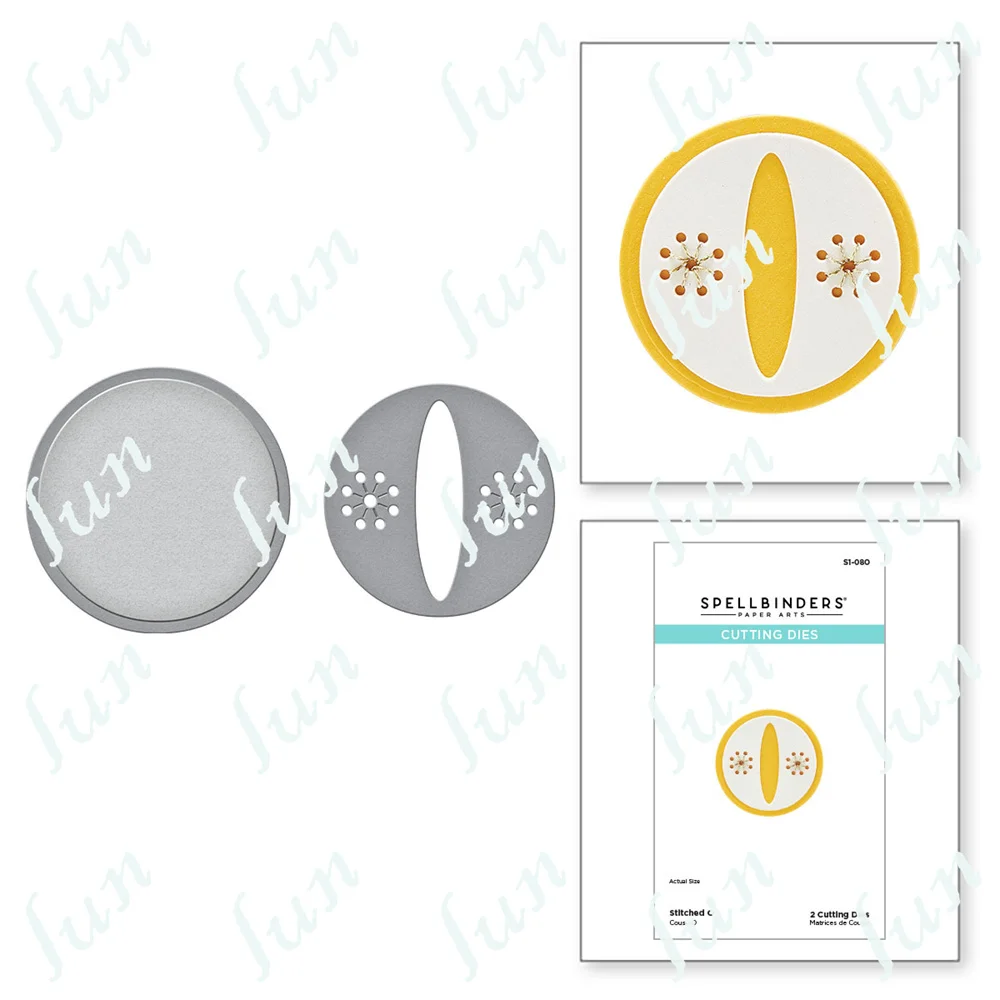 

2022 New Stitched O Etched Metal Cutting Dies for Diy Scrapbooking Crafts Cut Die Maker Photo Album Handmade Decoration Stencils
