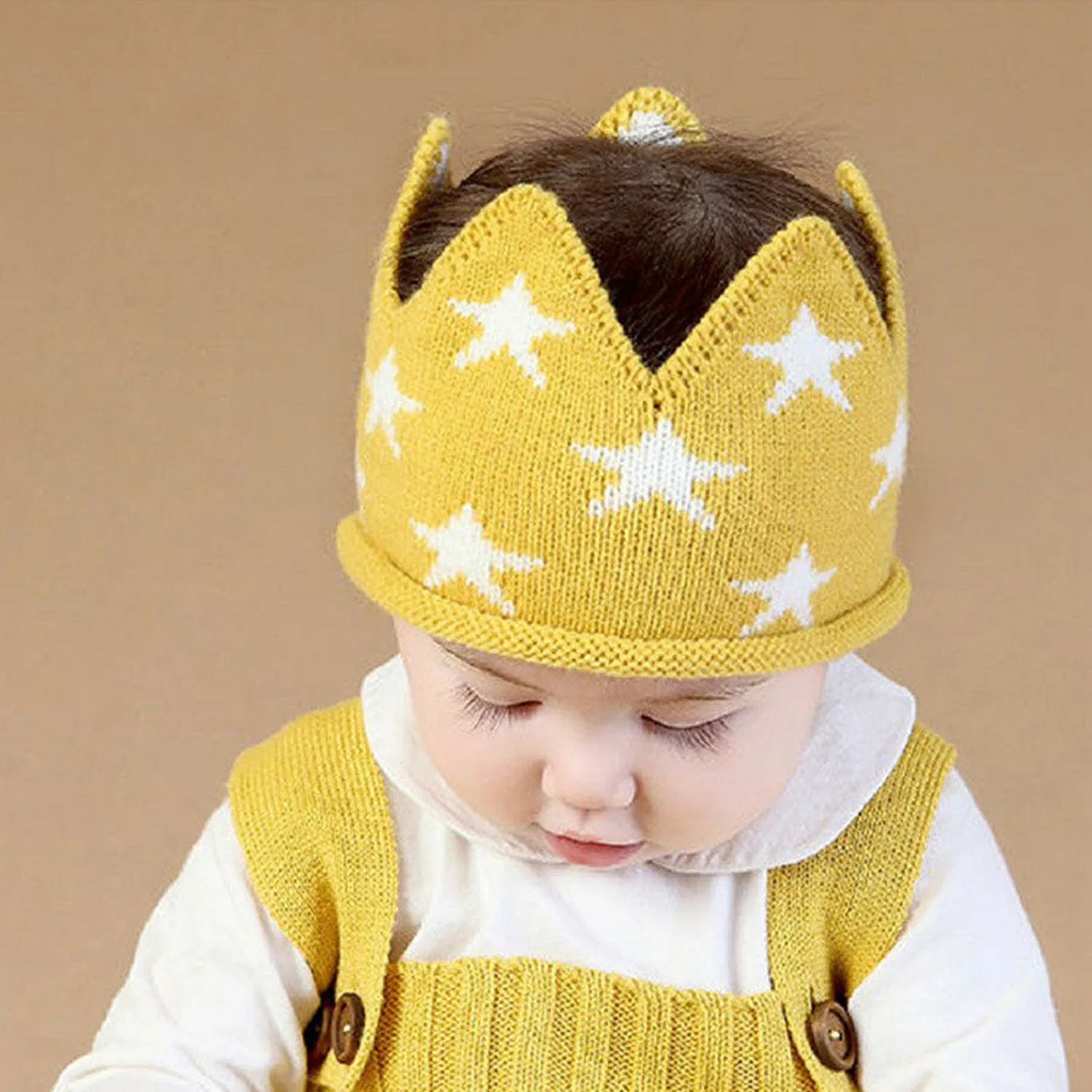 

Детская шапка для дня рождения, Корейская, в японском стиле, яркая эластичная детская шапка для девочек и мальчиков, шапки для младенцев, детские головные уборы