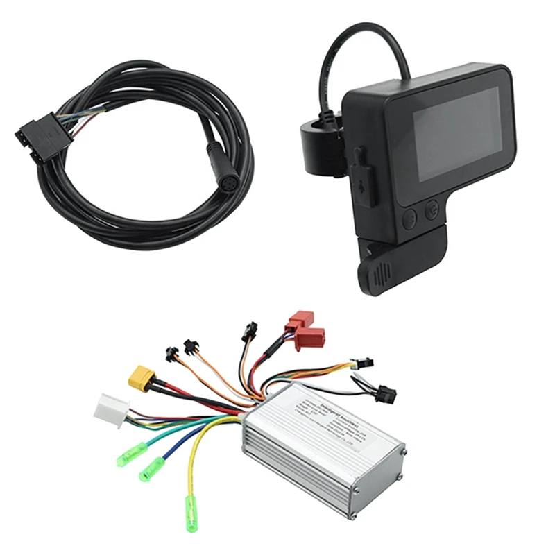 Контроллер бесщеточного двигателя 36 В 15 А + цветной ЖК-дисплей ускоритель для