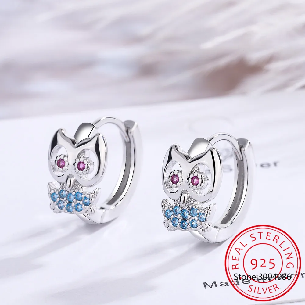 

Женские серьги из серебра 925 пробы, с фианитами