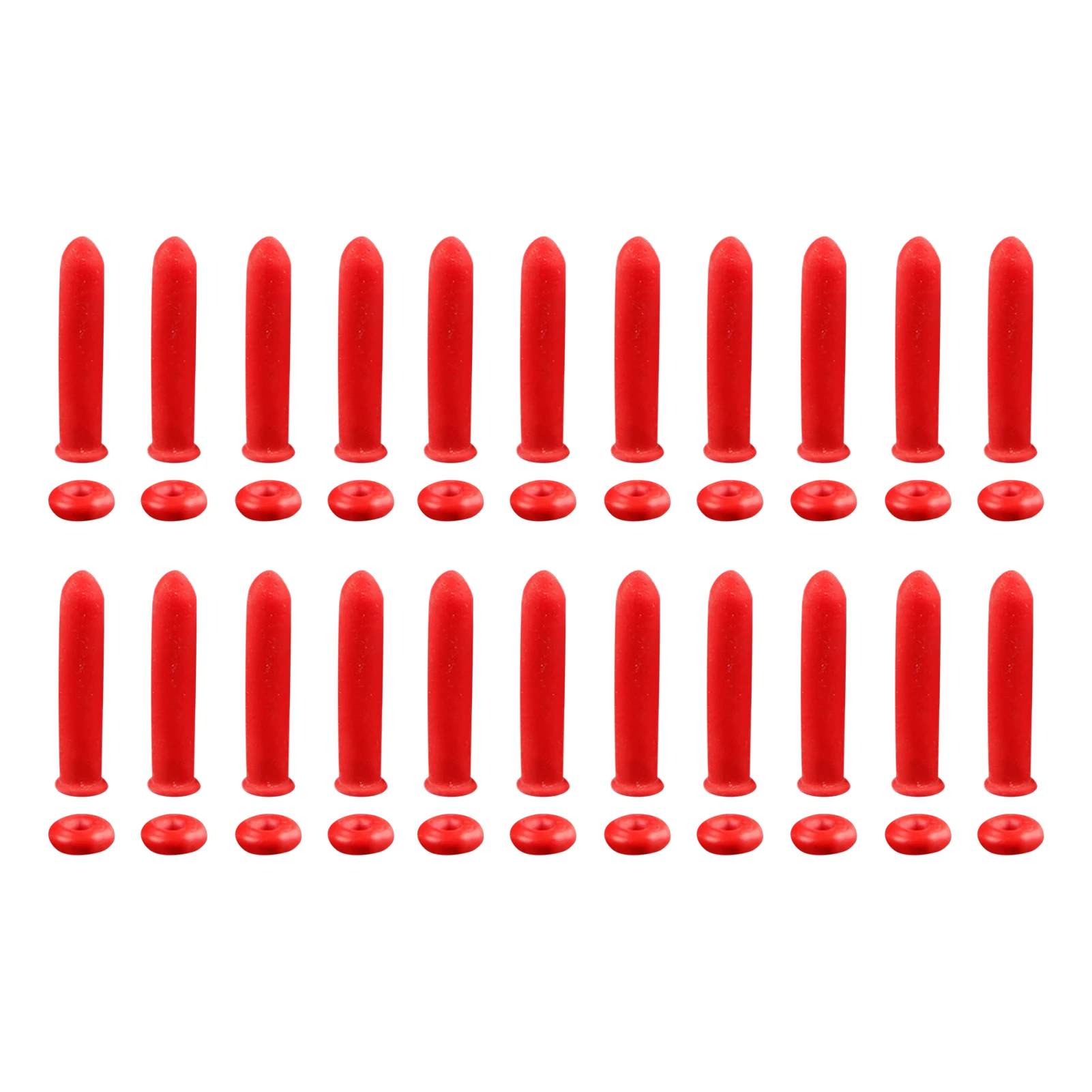 

100pcs Easy Use Durable Sealing Preserving Open Tube Elastic Reusable Caulk Saving Cap Glue Bottles Latex Sealer Saver Versatile