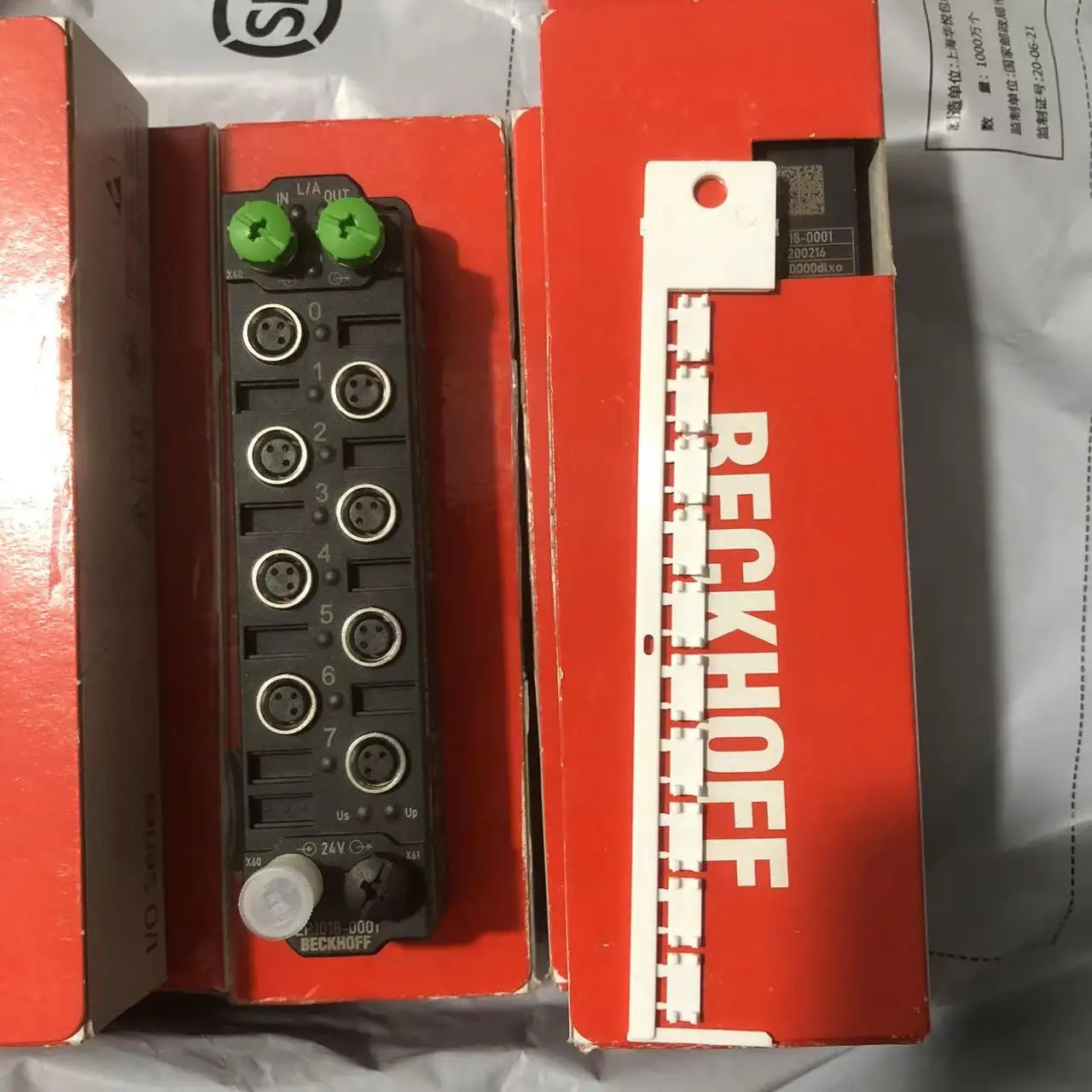 BECKHOFF Новый немецкий модуль Beckhoff EL6002 EL6022 EL6692 EL3058 EL3064