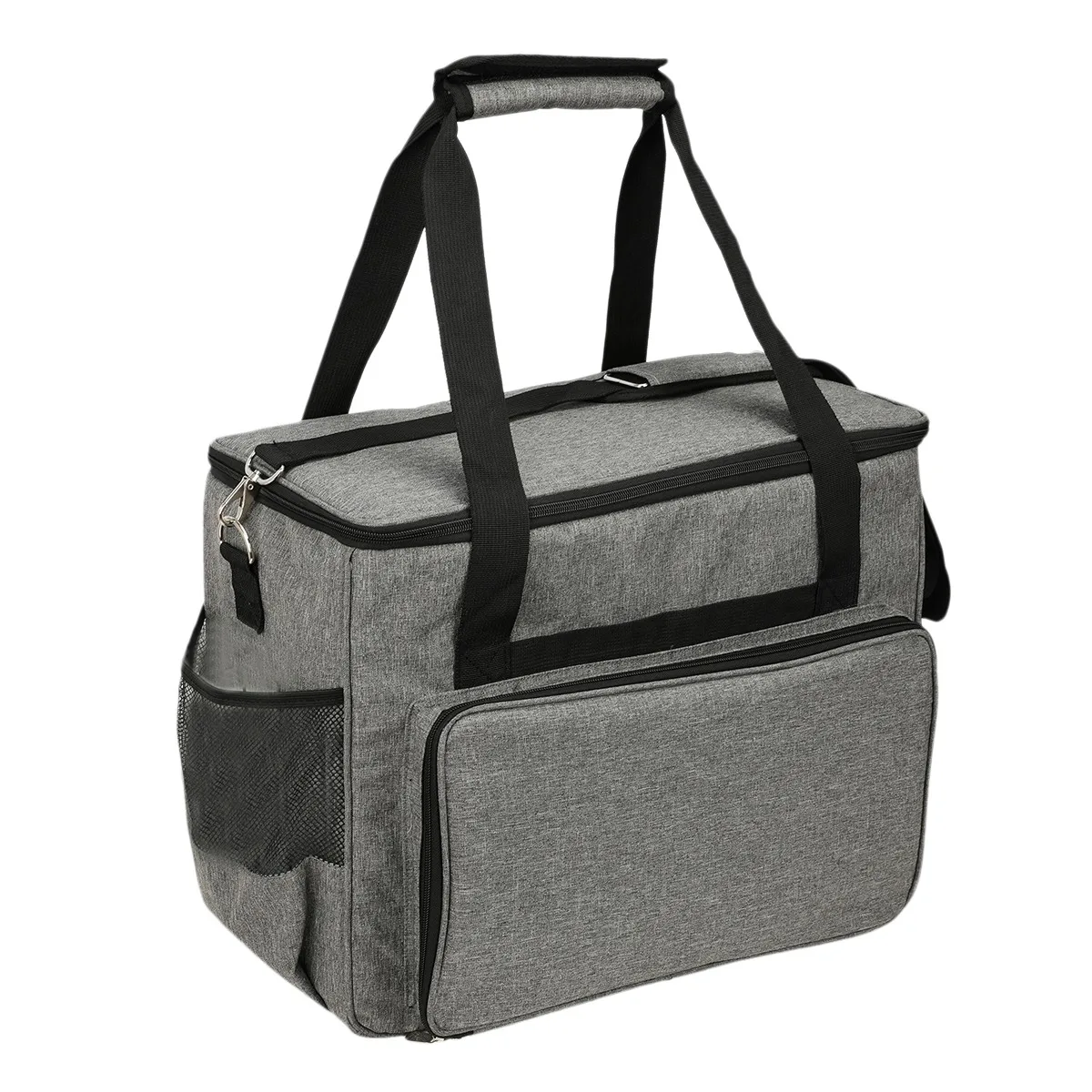 

Sewing Machine Storage Organizer Sewing Machine Bag Travel Tote Bag for Most Standard Sewing Machines and Accessories Gray