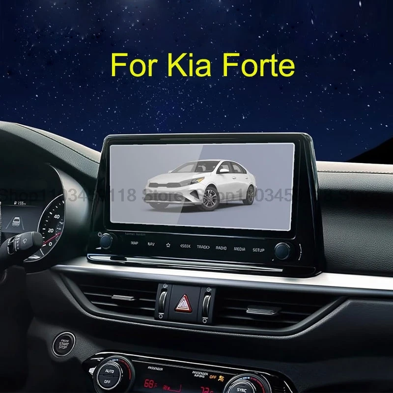 

Закаленное стекло для защиты экрана для Kia Forte (GT-Line/GT Manual) 2022 2023 2024 10,25 дюйма, пленка с защитой от царапин, аксессуары