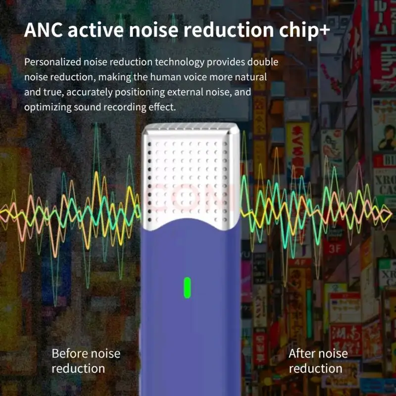 Беспроводной петличный микрофон с шумоподавлением для прямого эфира интервью