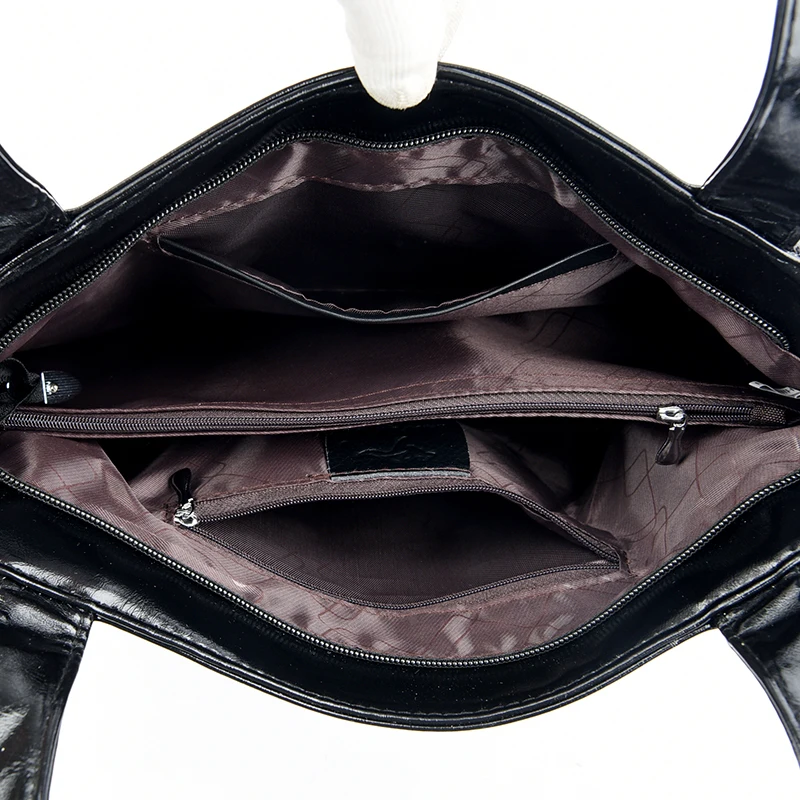 Качественные женские кожаные сумки с верхней ручкой женская сумка через плечо