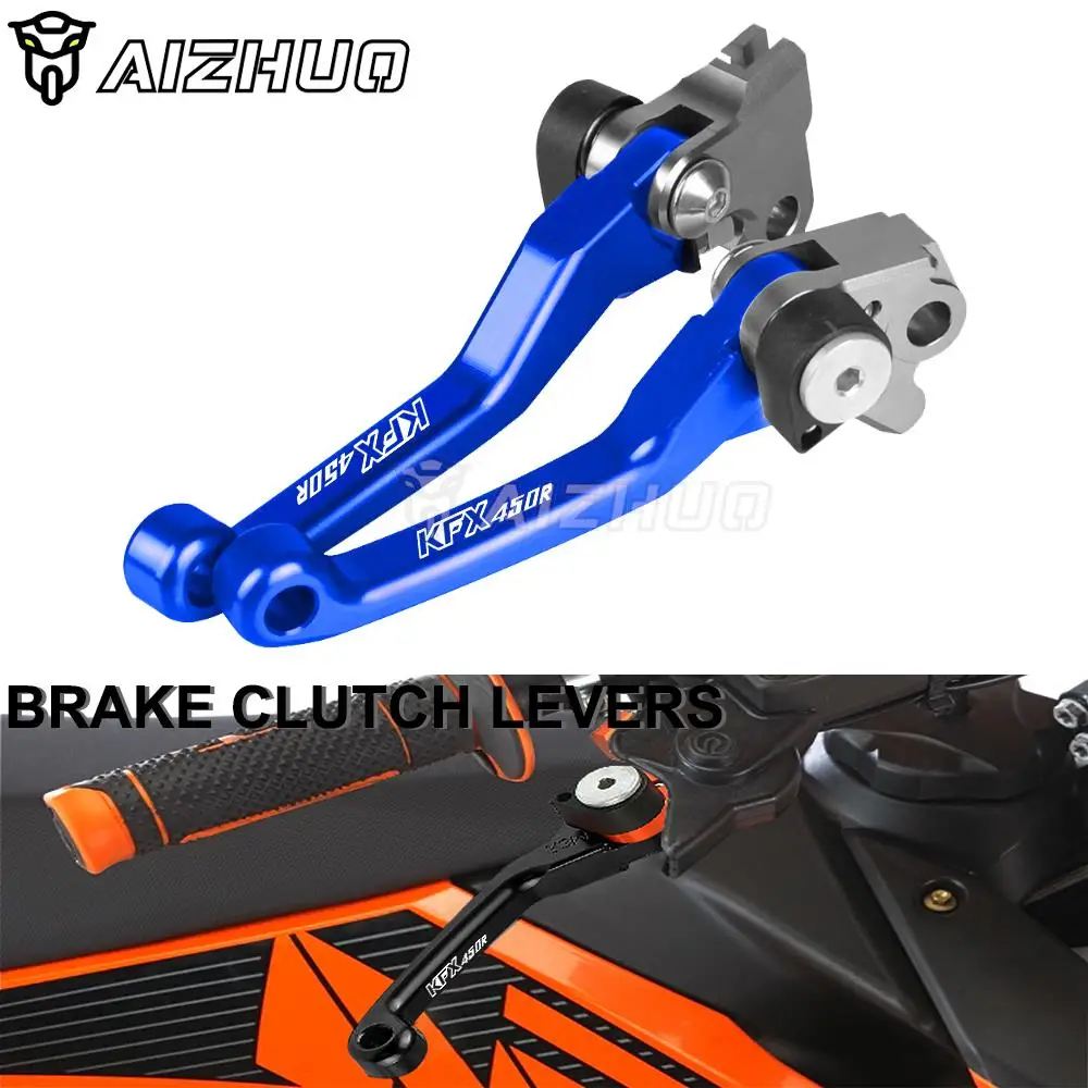 

KFX450R Motorcycle Dirt Bike Pivot Handle Brake Clutch Levers For Yamaha KFX 450 R 2006-2014 KFX450 450R 2013 2012 2011 2010 09