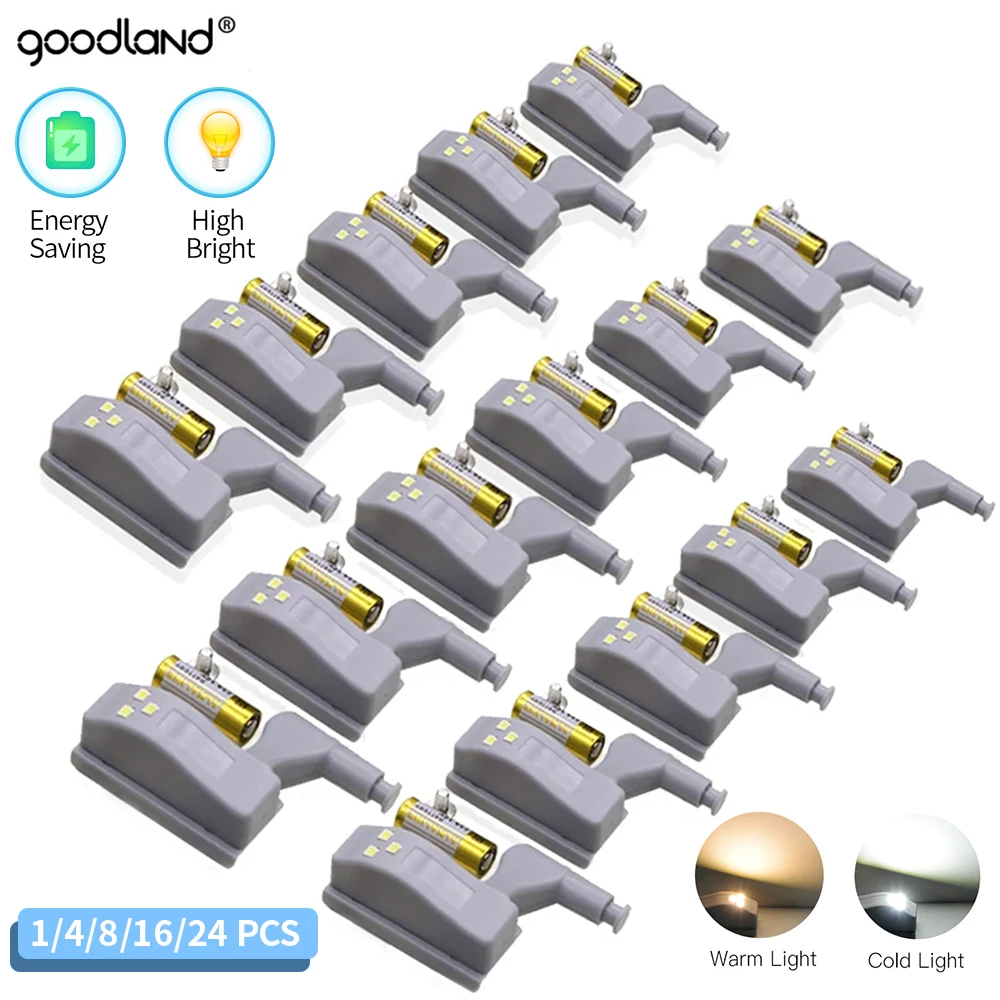 Лампа для шкафа с датчиком открывания беспроводная аккумулятором |