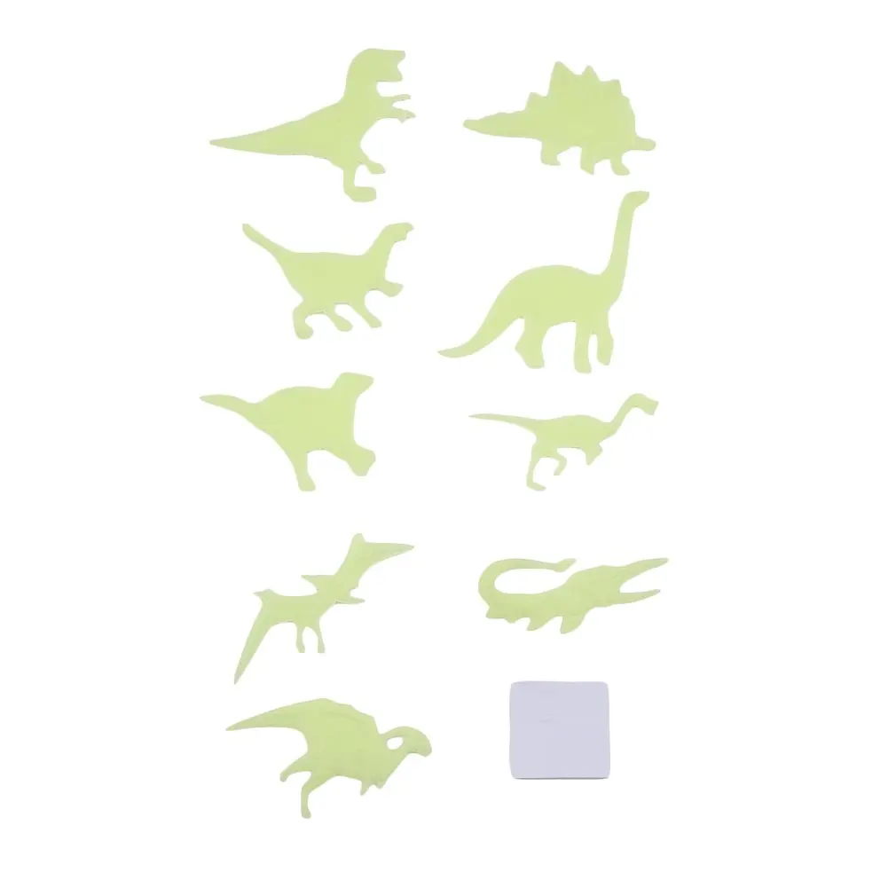 

DIY Fluorescent Toys Glow In Dark Wall Ceiling Fridge Sticker Dinosaur Animal Pattern Children Bedroom Decoration Drop Shipping