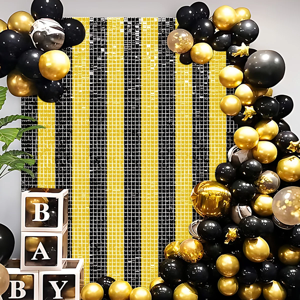 Дождевая занавеска украшения для дня рождения настенные занавески Детские