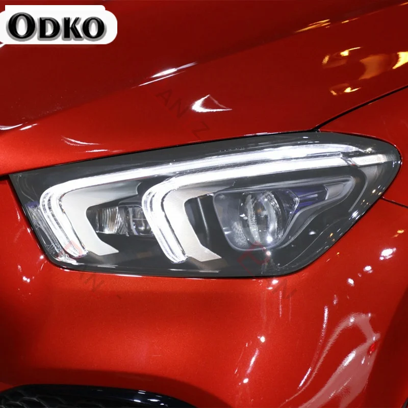 Защитная пленка для автомобильных фар Mercedes Benz GLE Class W166 C292 W167 AMG 2015-On Прозрачная