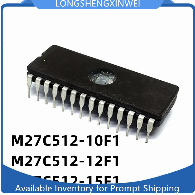Новый оригинальный флэш-накопитель M27C512 12F1/15F1, 1 шт., CDIP28