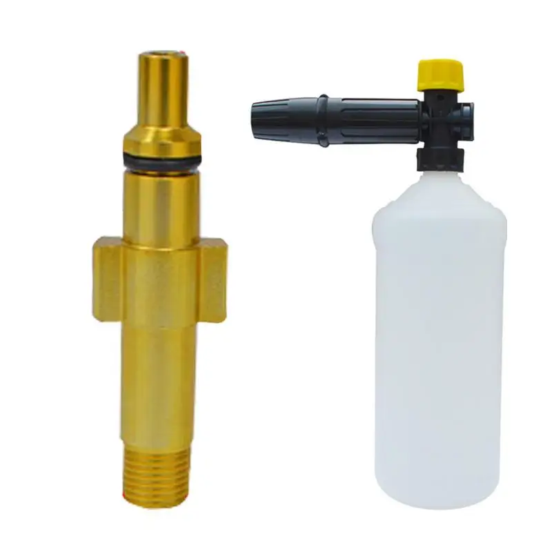 

Foaming Pump Sprayer 34oz Car Washing Foam Sprayer Carwash Cannon Foam Nozzle Sprayer For Car Truck Boat Washing Accessories