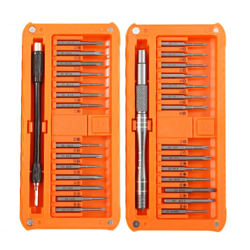 Precision Screwdriver Set for Laptop Electronics Torx Hex Bit Multi-tool Turn Screw Alloy Handle Repair Tools |