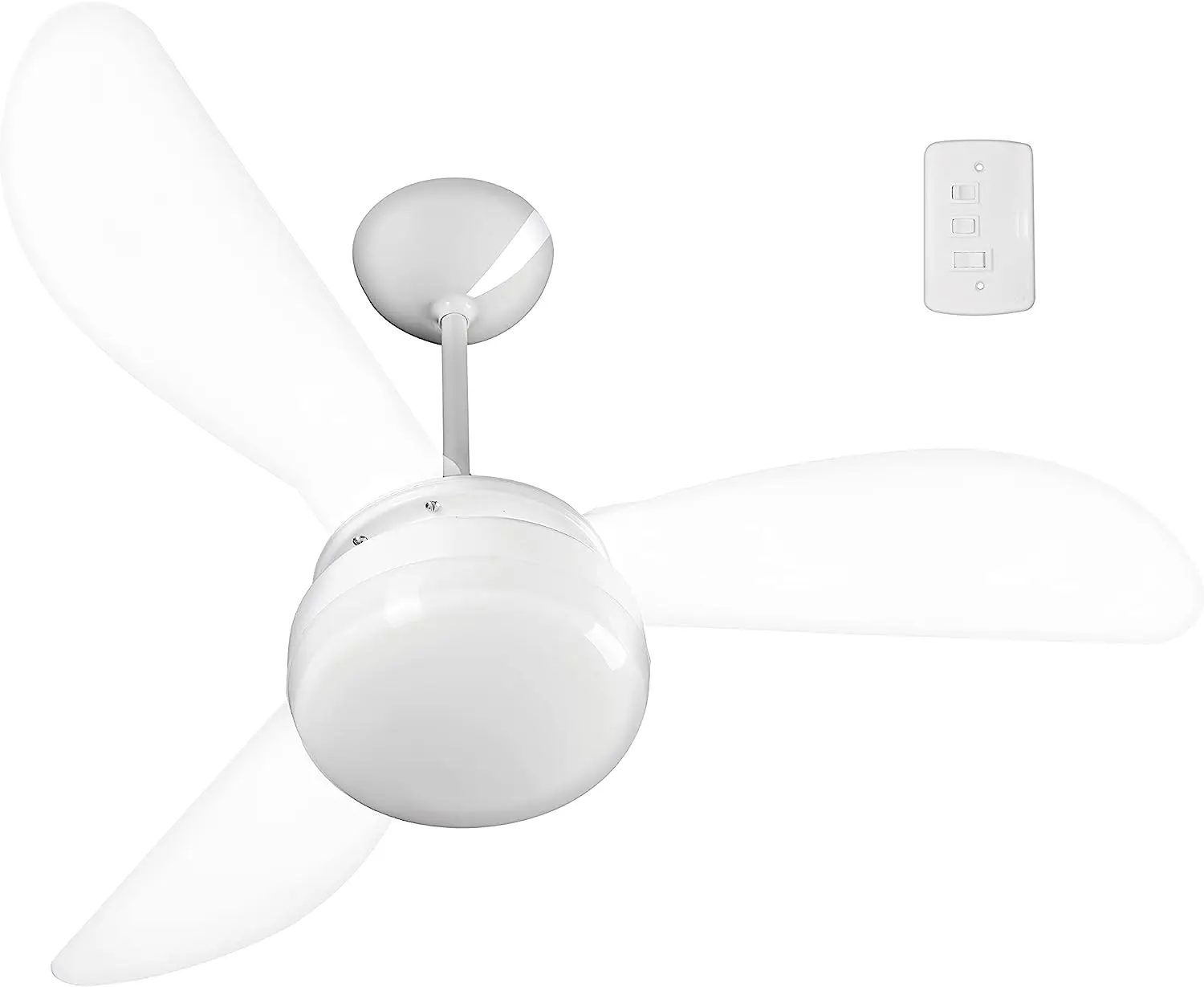 

de Teto Fênix Cristal 3 Pás Transparente Premium 220V